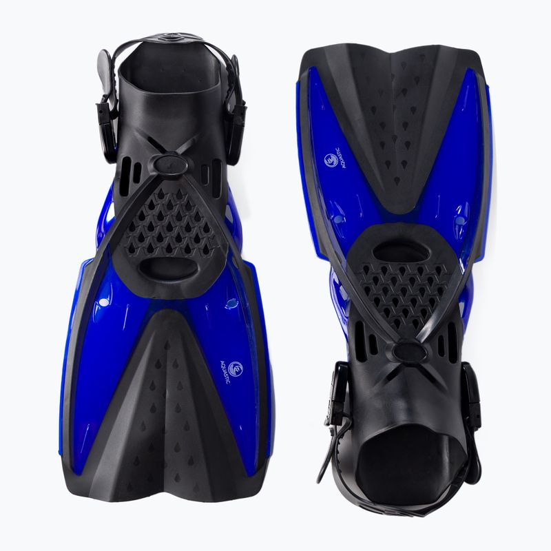 Zestaw do snorkelingu AQUASTIC SMFA-01LN niebieski 4