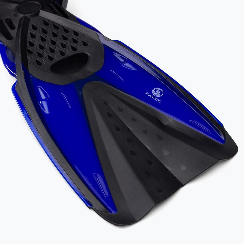 Zestaw do snorkelingu AQUASTIC SMFA-01LN niebieski 7