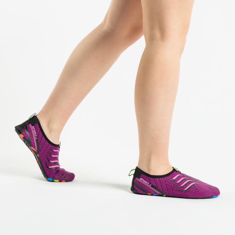 Buty do wody AQUASTIC Aqua WS008 fioletowe 5