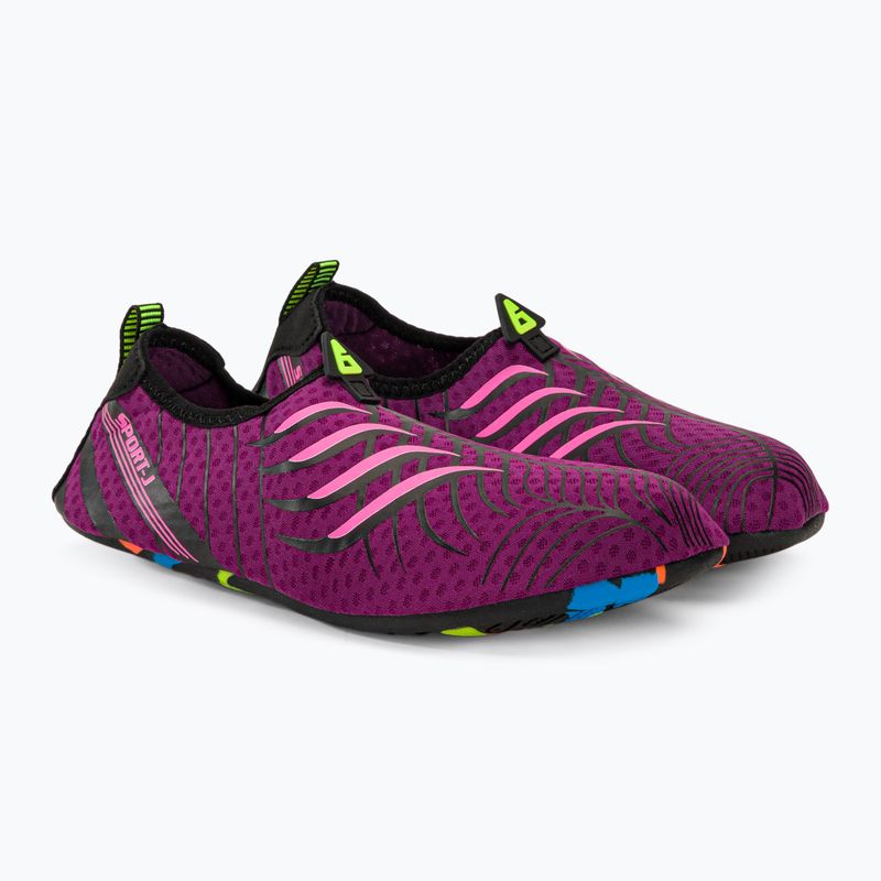 Buty do wody AQUASTIC Aqua WS008 fioletowe 8