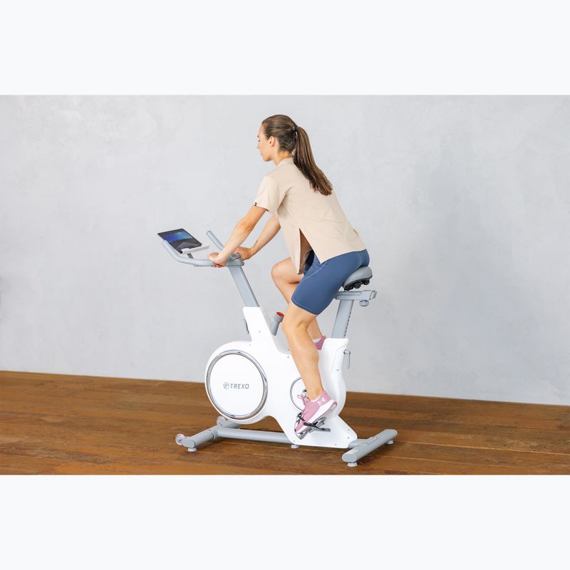 Rower spinningowy XTREXO EB500 biały 6