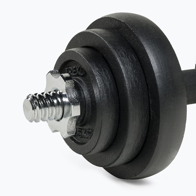 Zestaw hantli ze sztangą XTREXO DK50 50 kg 12