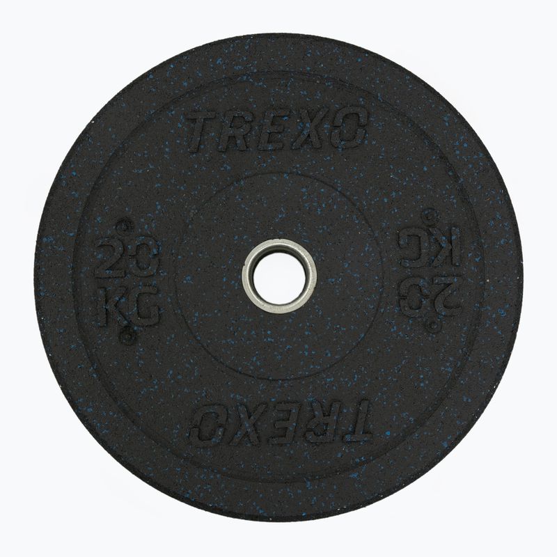 Obciążenie bumperowe olimpijskie XTREXO TRX-BMP020 20 kg czarne 3