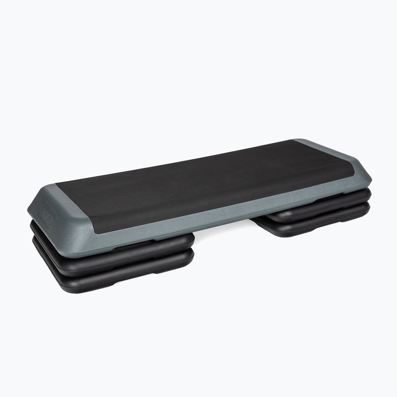 Step do aerobiku XTREXO Aerobic max stability szary