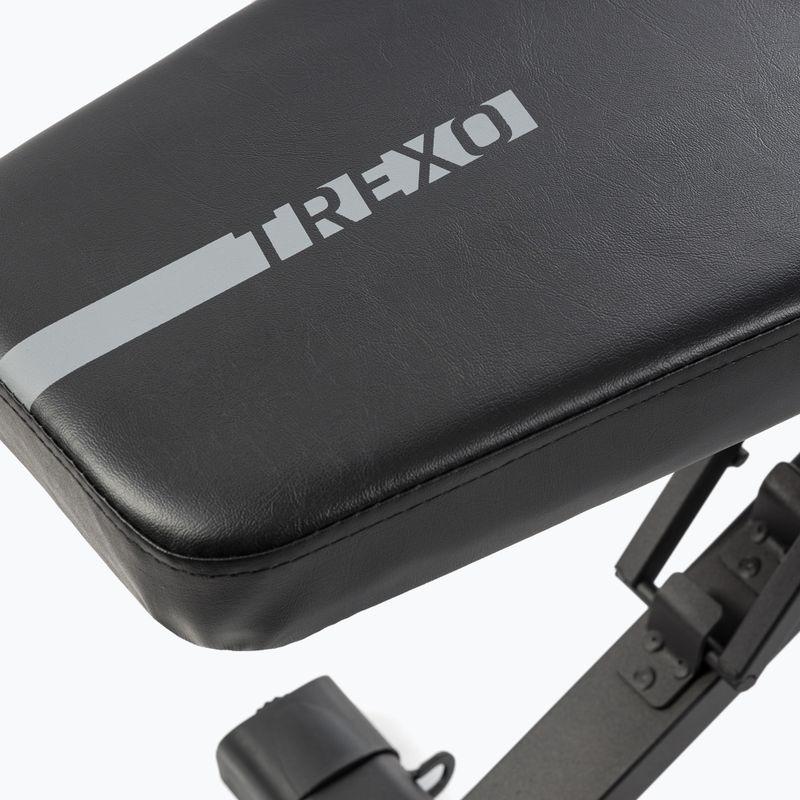 Ławka treningowa XTREXO B200 czarna 17