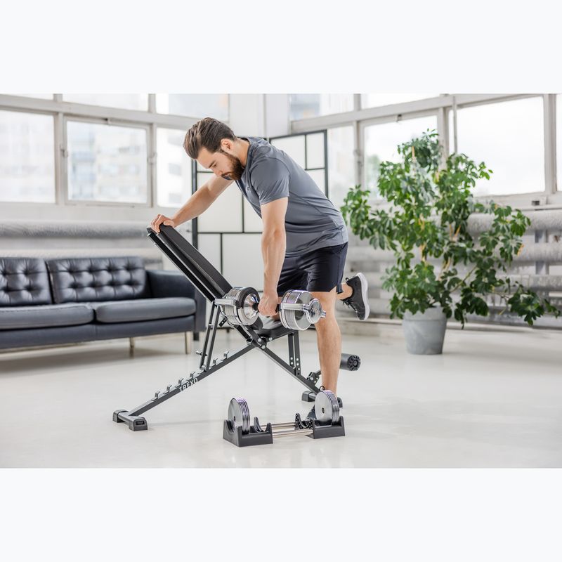 Hantel regulowany XTREXO TRX-AD32C 3-32 kg srebrny 6