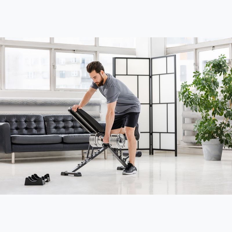 Hantel regulowany XTREXO TRX-AD32C 3-32 kg srebrny 9