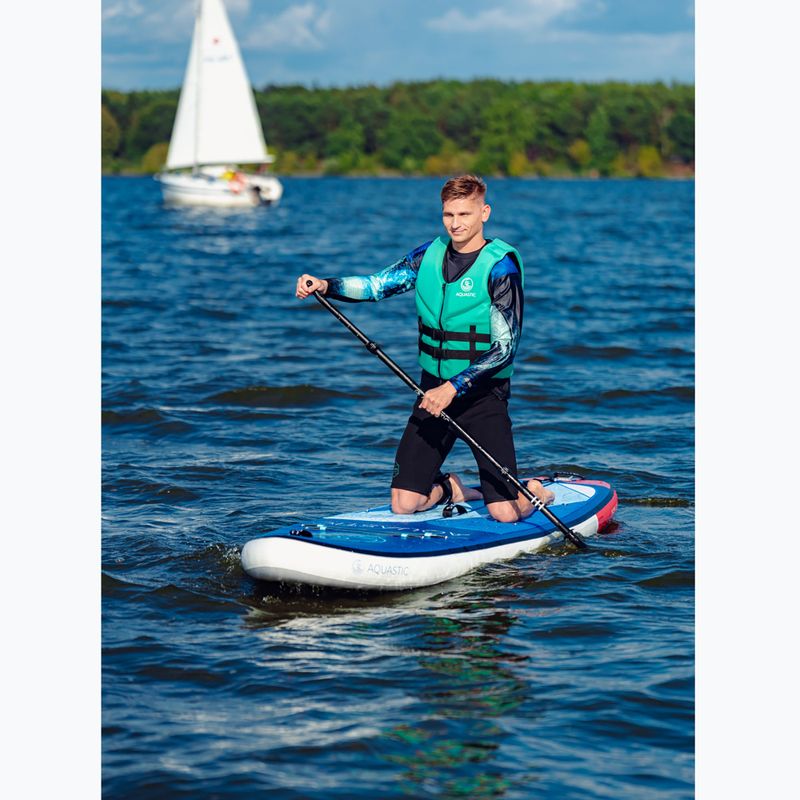 Deska SUP AQUASTIC Touring Pro 14’0" niebieska 5