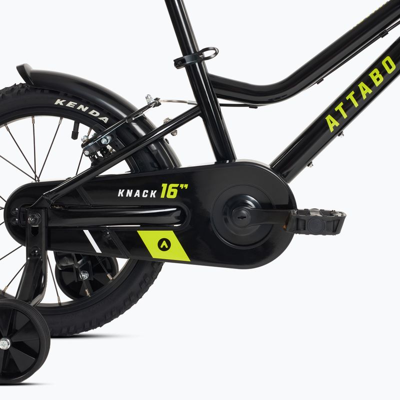 Rower dziecięcy ATTABO KNACK 16" czarny 10