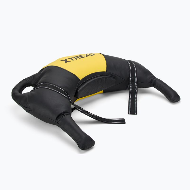 Worek bułgarski XTREXO 15 kg czarny/żółty 4