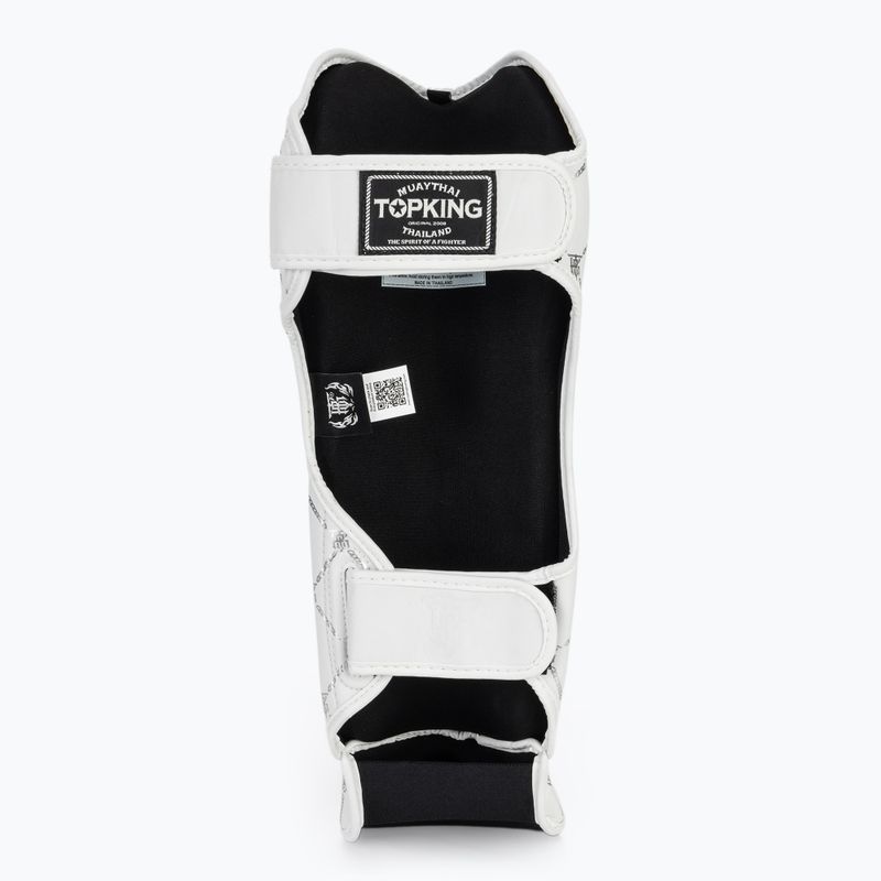 Ochraniacze piszczeli i stóp Top King Chain white/silver 5