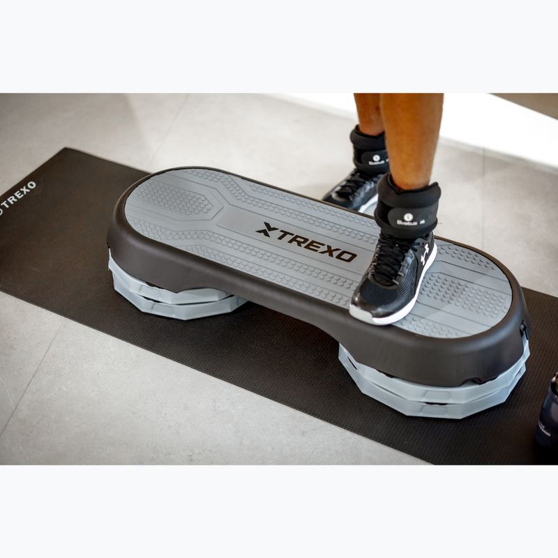 Step do aerobiku 3 stopniowy TREXO TXO-B4W006 szary 5