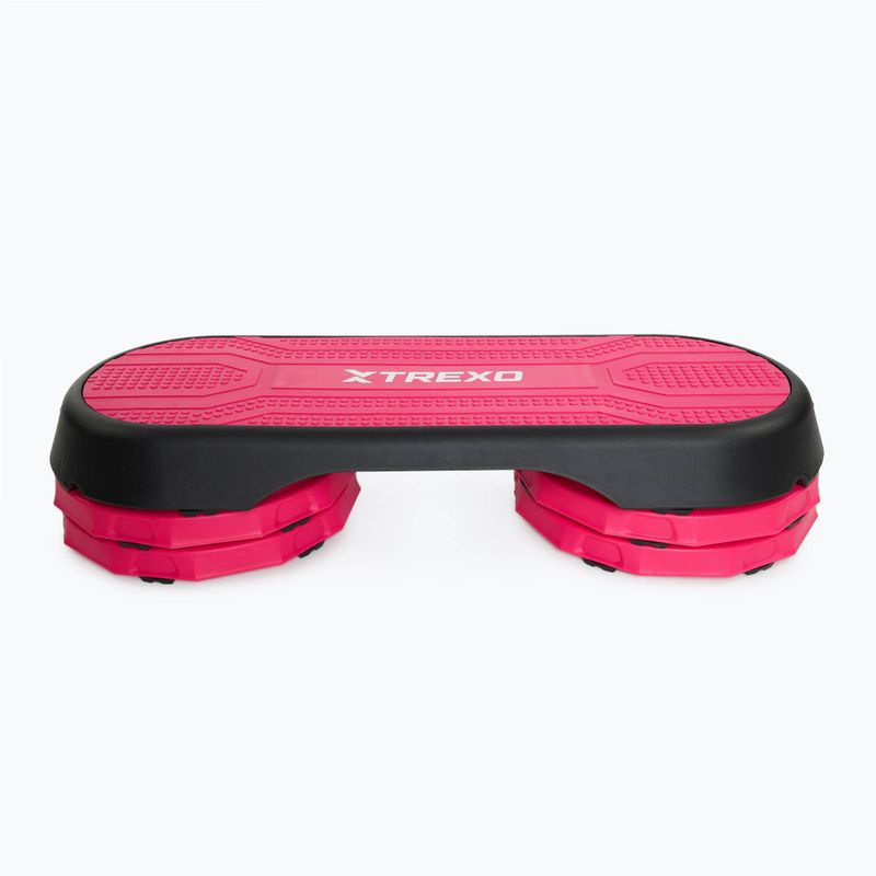 Step do aerobiku z ekspanderem XTREXO TXO-B4W006 różowy 3