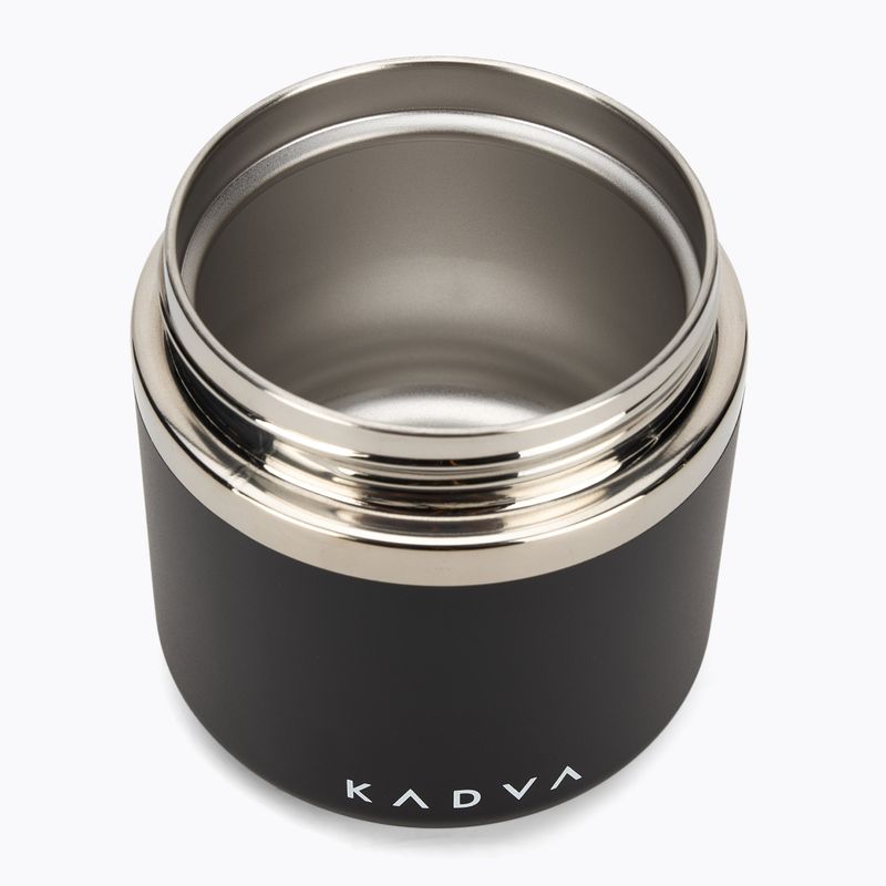 Pojemnik obiadowy izolowany KADVA Eater 600 ml czarny 5
