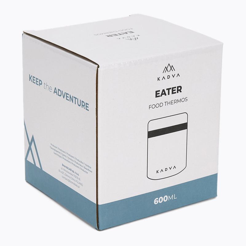 Pojemnik obiadowy izolowany KADVA Eater 600 ml czarny 6