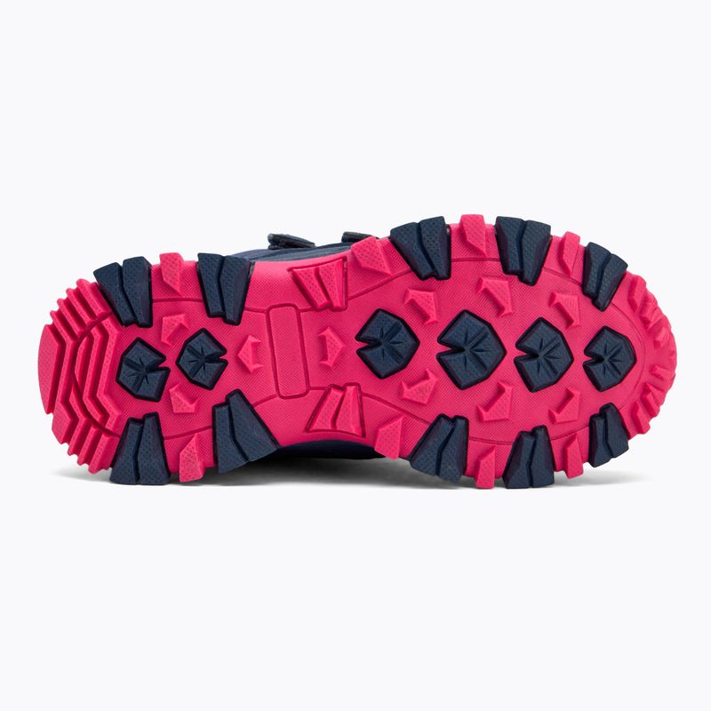 Śniegowce dziecięce KADVA Snowey Mid WaterProof granatowy/fuksja 4