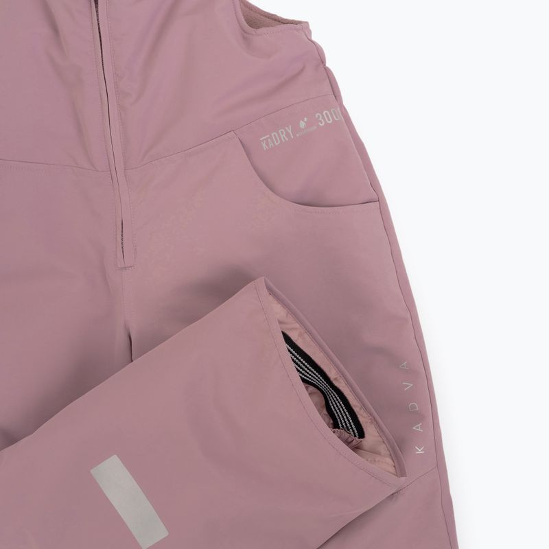 Spodnie narciarskie dziecięce KADVA Skiro Pants różowy 5