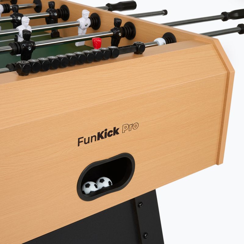 Stół OneTeam piłkarzyki FunKick Pro czarny 9