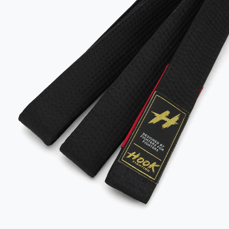 Pas Kuro-Obi HOOK FIGHTING 320 cm czarny 2