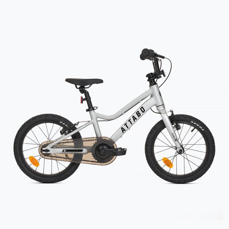 Rower dziecięcy ATTABO EASE 16" 7,3 kg srebrny 13