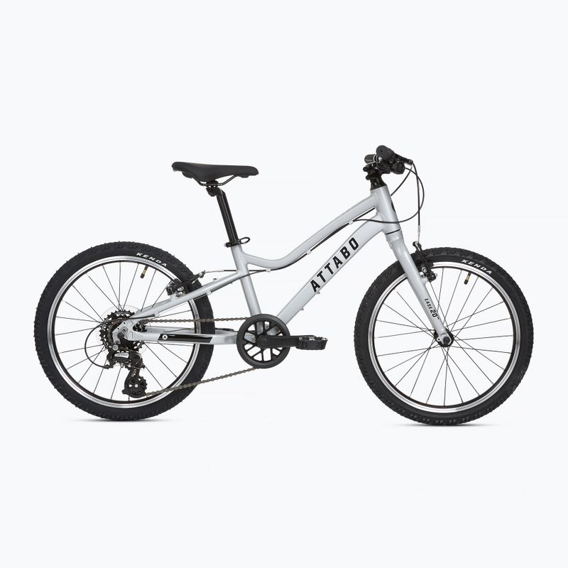 Rower dziecięcy ATTABO EASE 20" 9,1 kg srebrny
