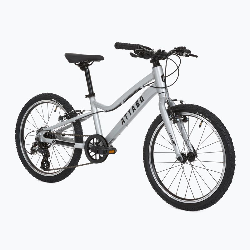Rower dziecięcy ATTABO EASE 20" 9,1 kg srebrny 2