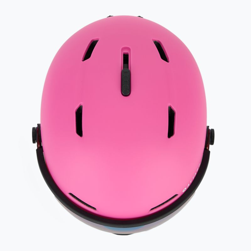 Kask narciarski dziecięcy ATTABO Avens 2.0 Jr Visor różowy 11