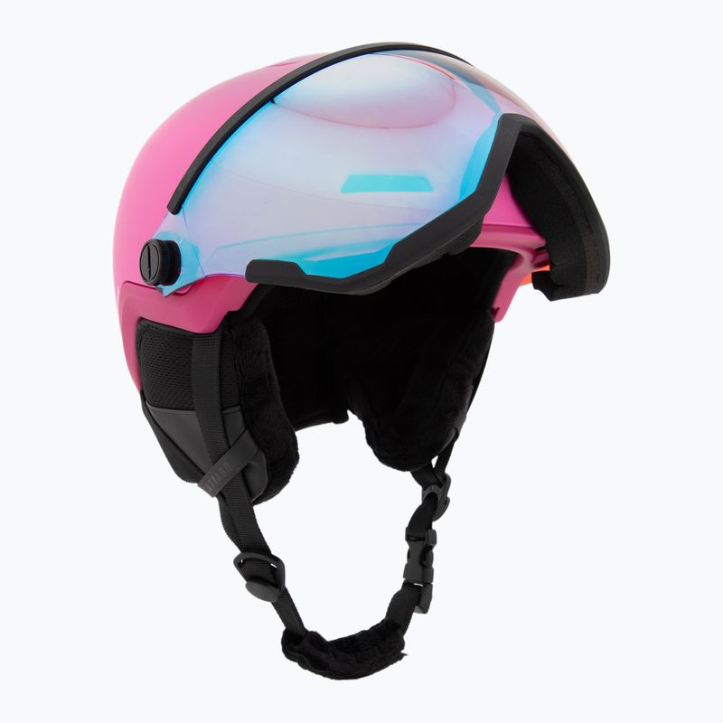 Kask narciarski dziecięcy ATTABO Avens 2.0 Jr Visor różowy 13