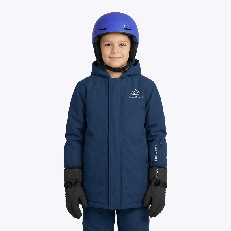 Kask narciarski dziecięcy ATTABO Avens 2.0 Jr niebieski 3