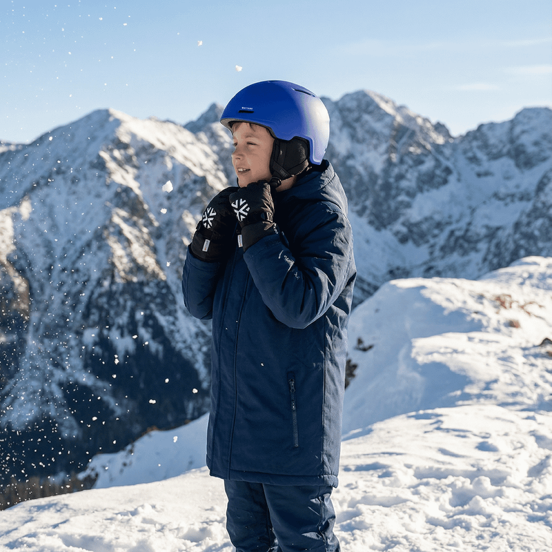 Kask narciarski dziecięcy ATTABO Avens 2.0 Jr niebieski 4