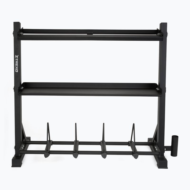 Stojak XTREXO Complex Gym Storage czarny 7