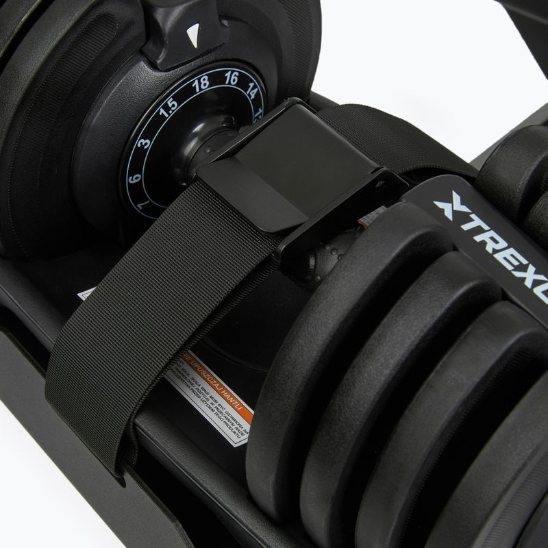 Stojak na hantle regulowane XTREXO czarny 8