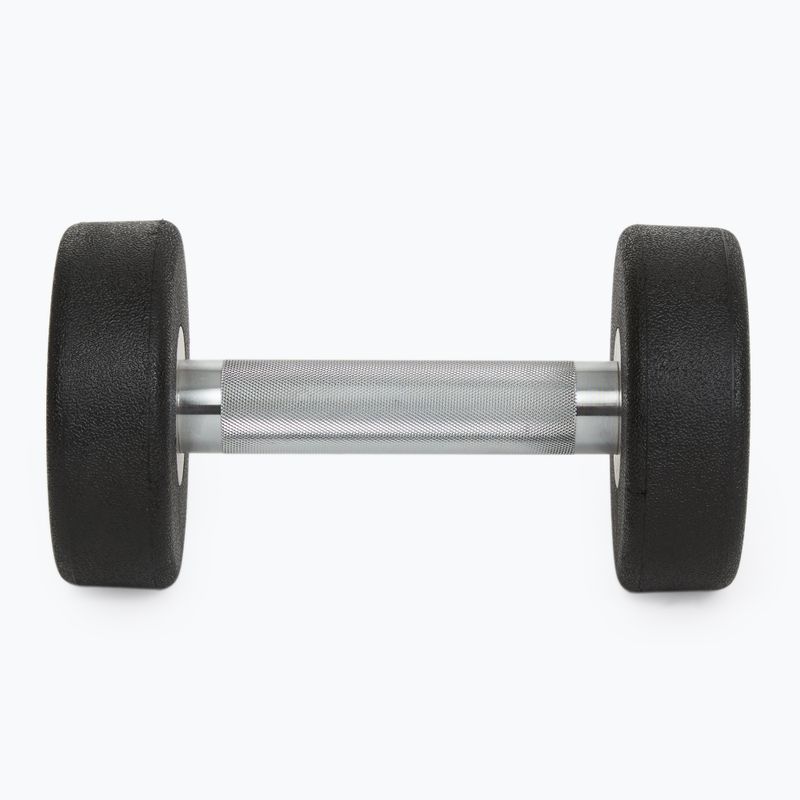 Hantel żeliwny gumowany XTREXO Pro 6 kg czarny 8