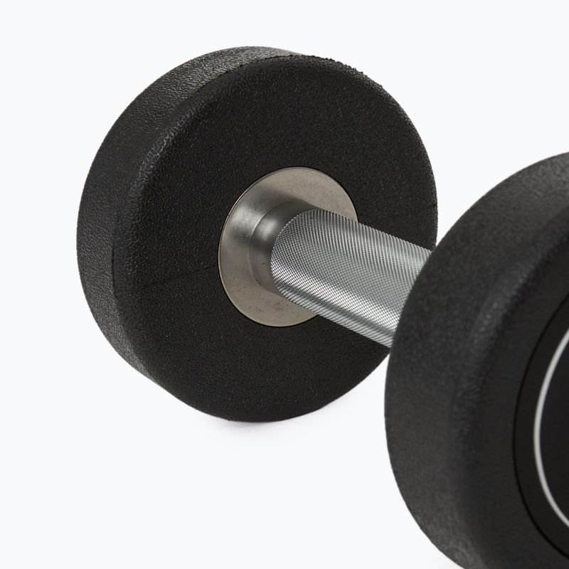 Hantel żeliwny gumowany XTREXO Pro 6 kg czarny 9
