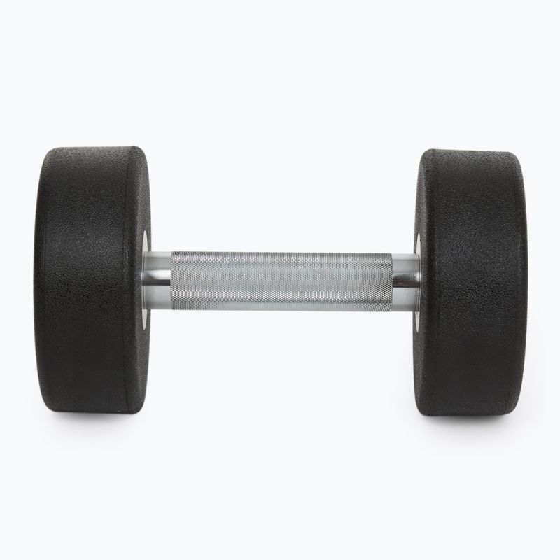 Hantel żeliwny gumowany XTREXO Pro 10 kg czarny 8
