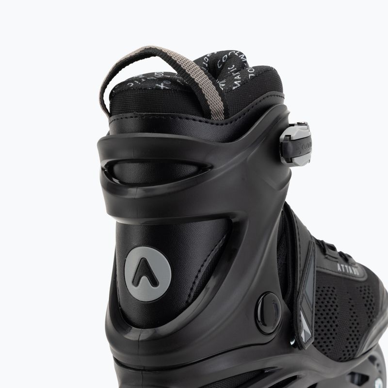 Rolki męskie ATTABO OneFoot Fitgo system czarny 11