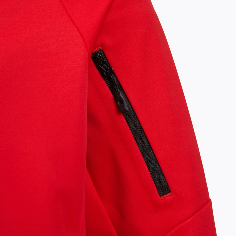 Bluza trekkingowa męska KADVA Arix WP 5K/3K softshell hybrid czerwony 12