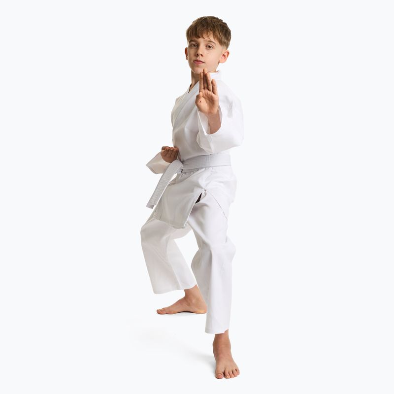 Karategi dziecięce HOOK FIGHTING Karate - Back To School biały 5
