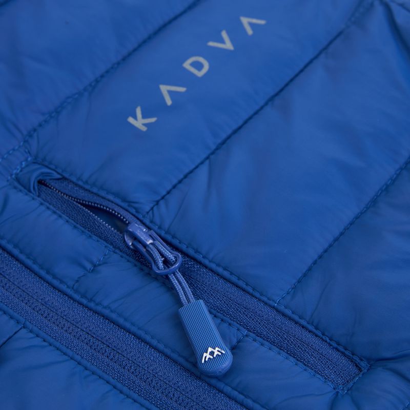 Kurtka ocieplana dziecięca KADVA Canyon JRB niebieski 4