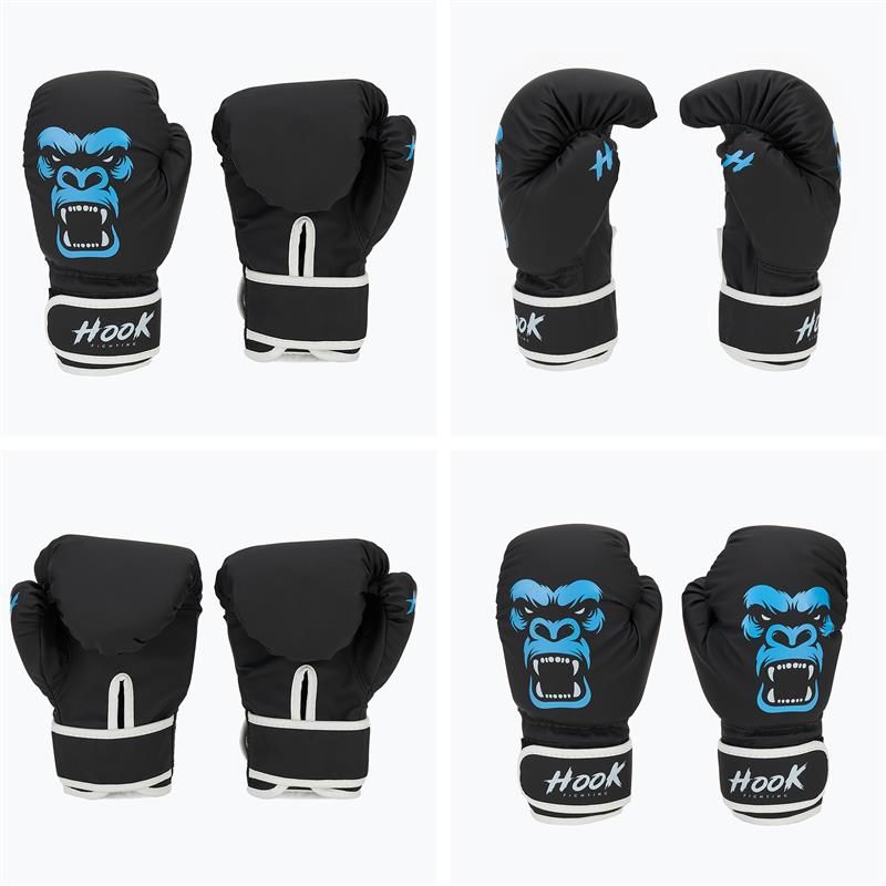 Zestaw bokserski dziecięcy HOOK FIGHTING Gorilla czarny 7