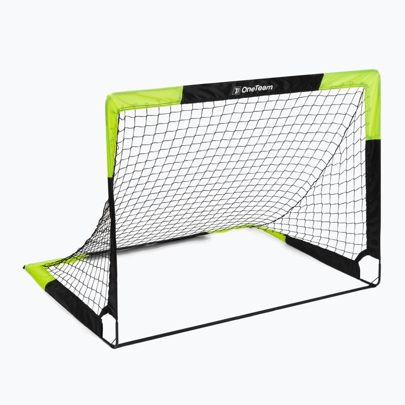 Bramki do piłki nożnej OneTeam Goalify Pop-Up czarny 2