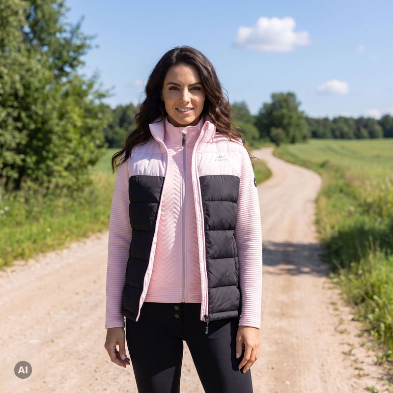 Bezrękawnik damski KADVA Cryon WMNS fioletowy 5