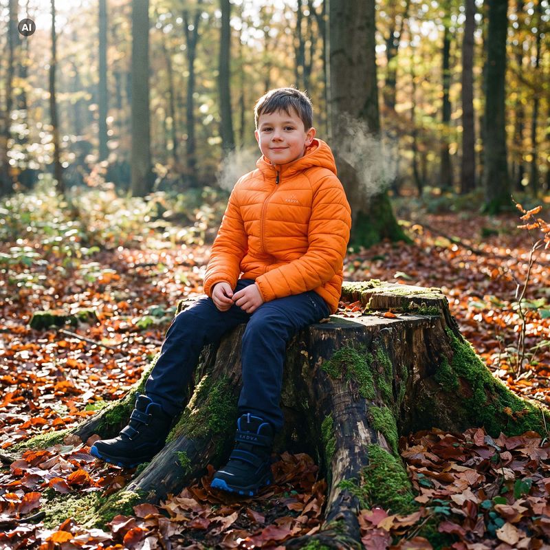 Kurtka dziecięca KADVA Litey JR pomarańczowy 5