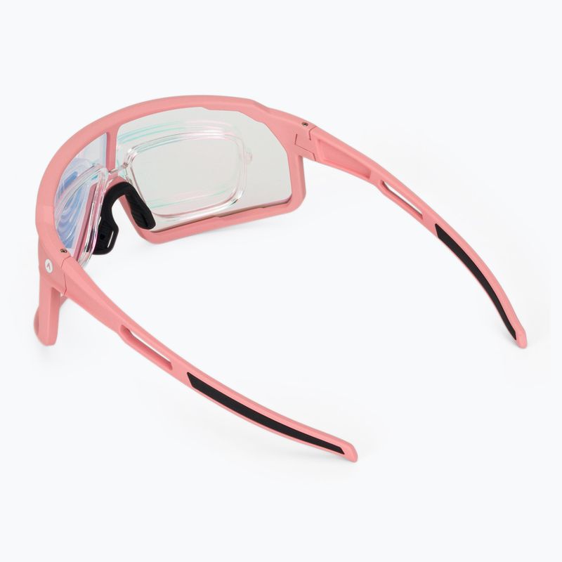 Okulary rowerowe ATTABO Stilb photochromic różowy 11