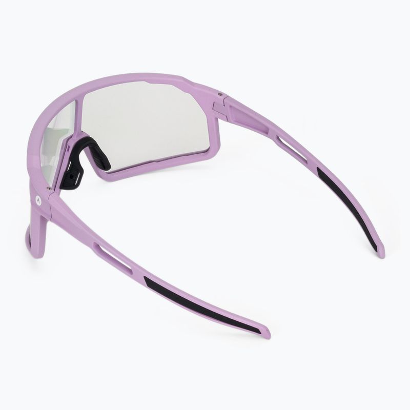 Okulary rowerowe ATTABO Stilb photochromic fioletowy 5