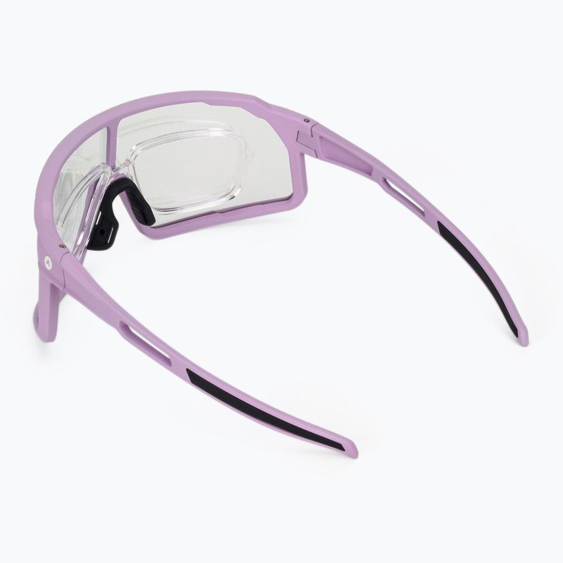 Okulary rowerowe ATTABO Stilb photochromic fioletowy 11