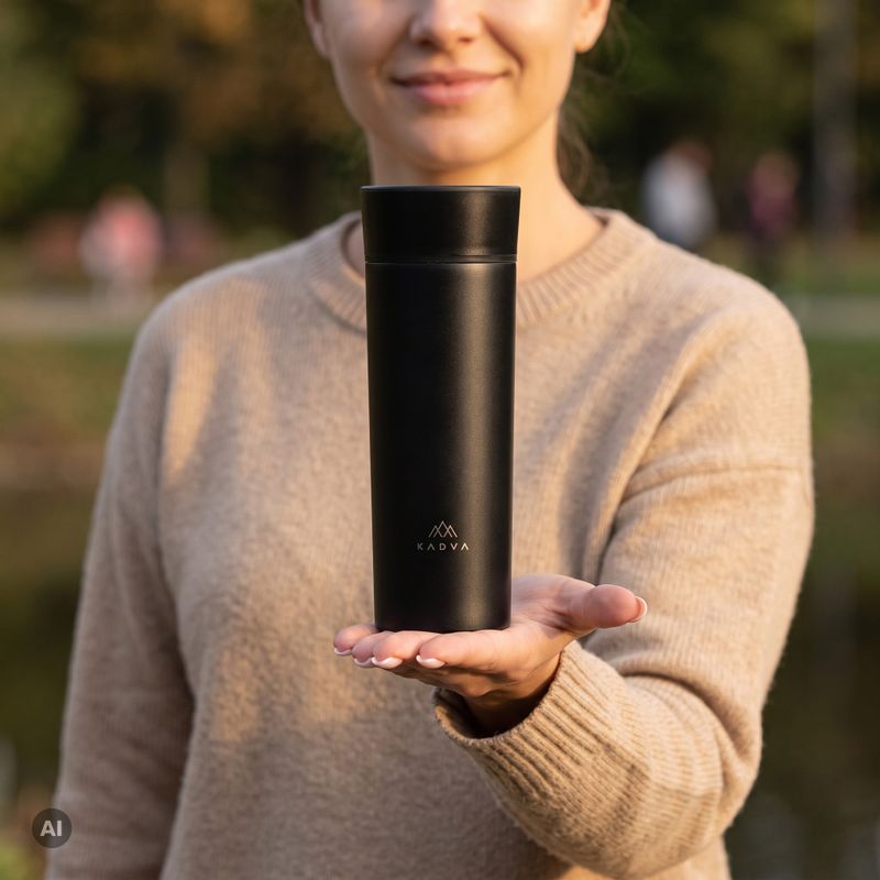 Kubek termiczny KADVA 360 ClickDrink 500 ml czarny 3