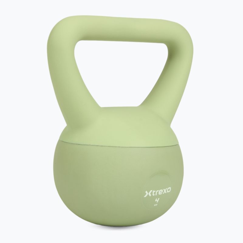 Kettlebell SOFT XTREXO 4 kg zielony 6