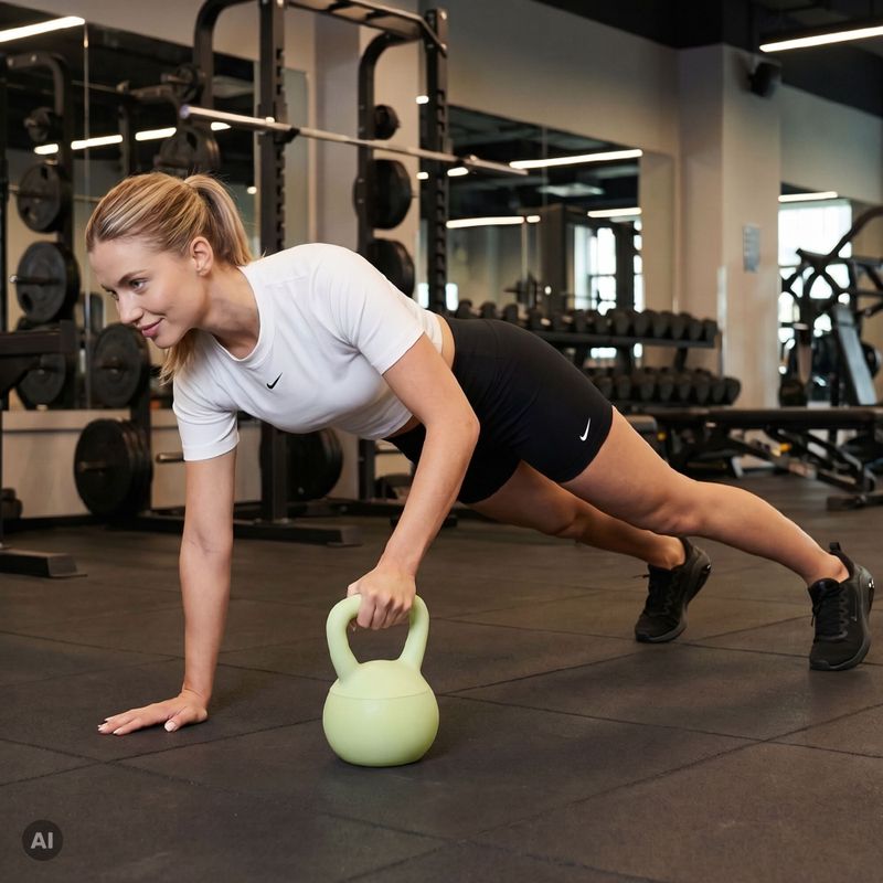 Kettlebell SOFT XTREXO 6 kg zielony 3