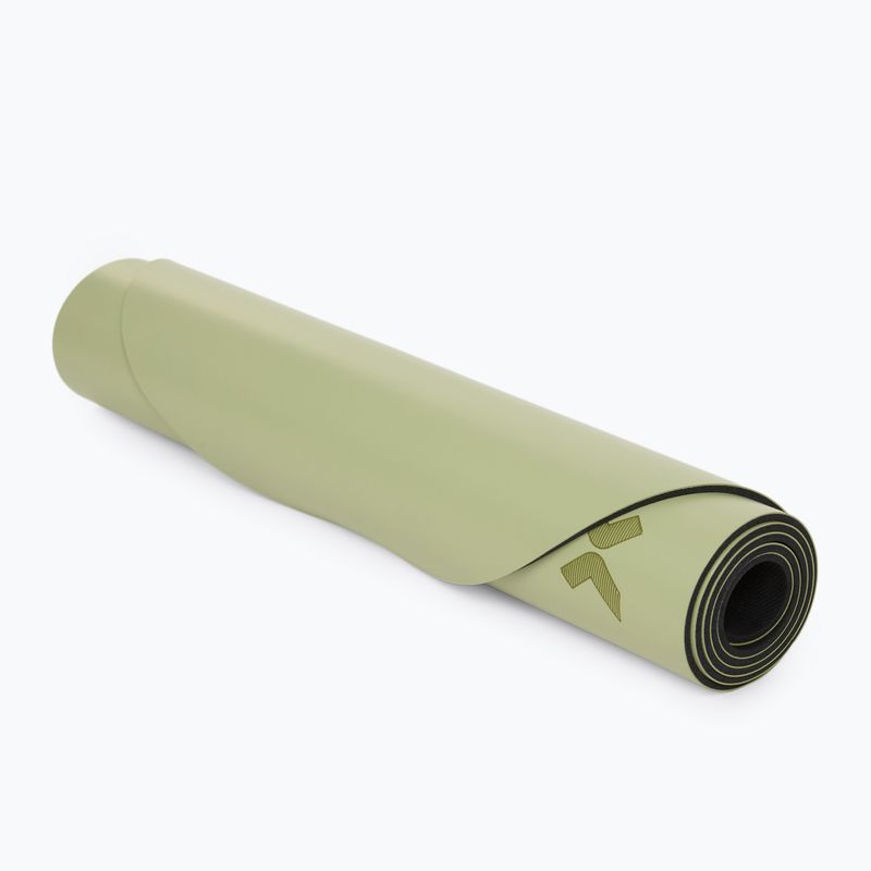 Mata do ćwiczeń i jogi XTREXO SCULPT zaokrąglona 183 x 61 cm zielony 6